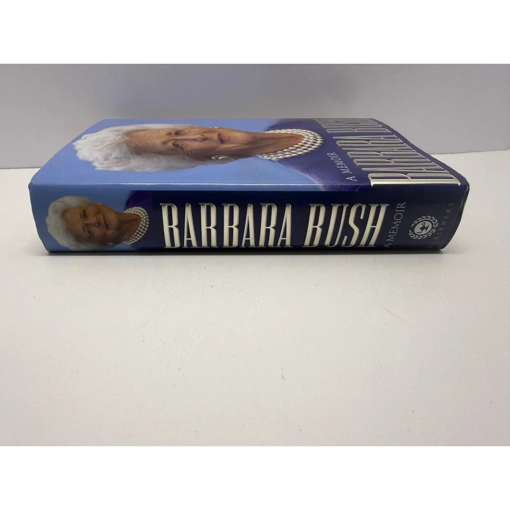 Barbara Bush A Memoir Signed First Edition Hardcover 1994 Political Biography